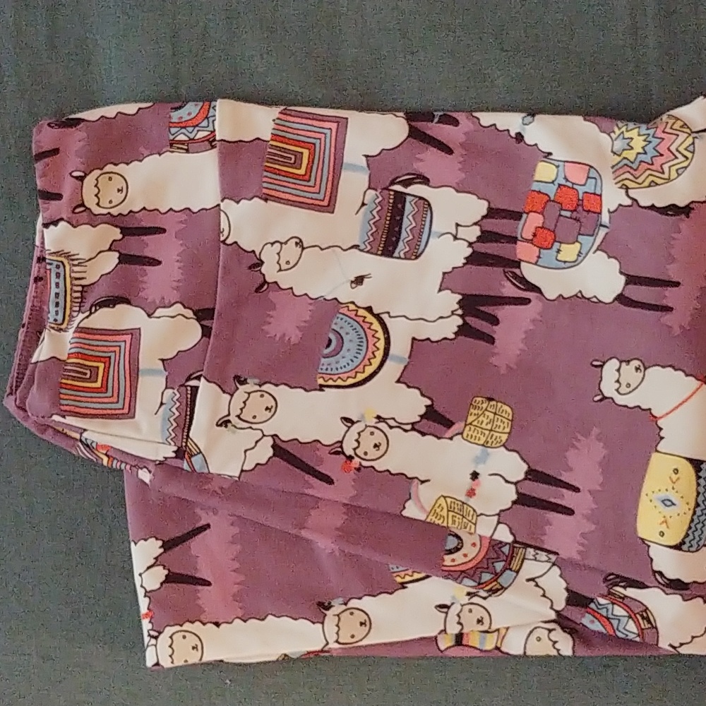 Lularoe Llama One Size Legging